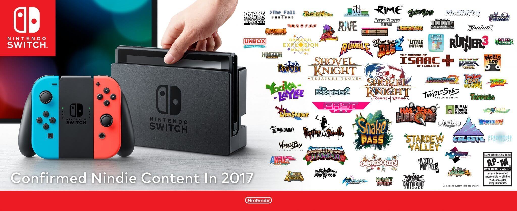 Os melhores jogos indie que chegam para o Nintendo Switch este ano